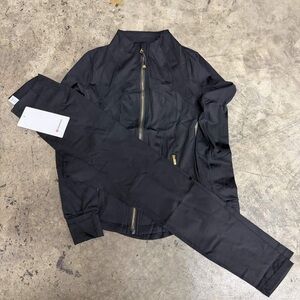 NWT Lululemon Define Jacket and Leggings